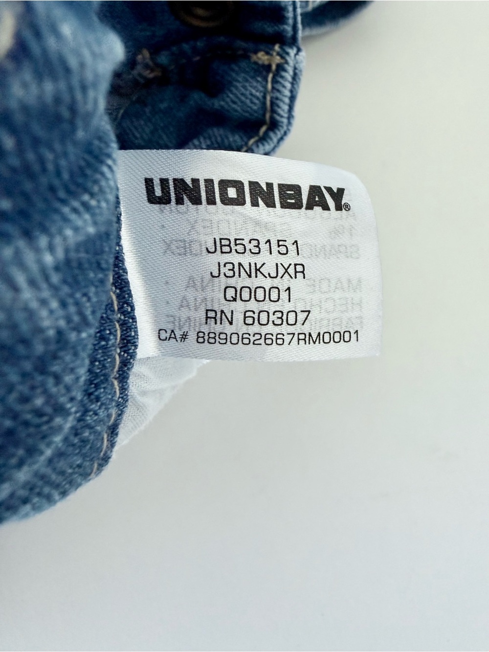 UNIONBAY Soleil Tie-Waist High Rise Wide Leg Denim Jeans Size 9/29W Medium Wash - Picture 10 of 15